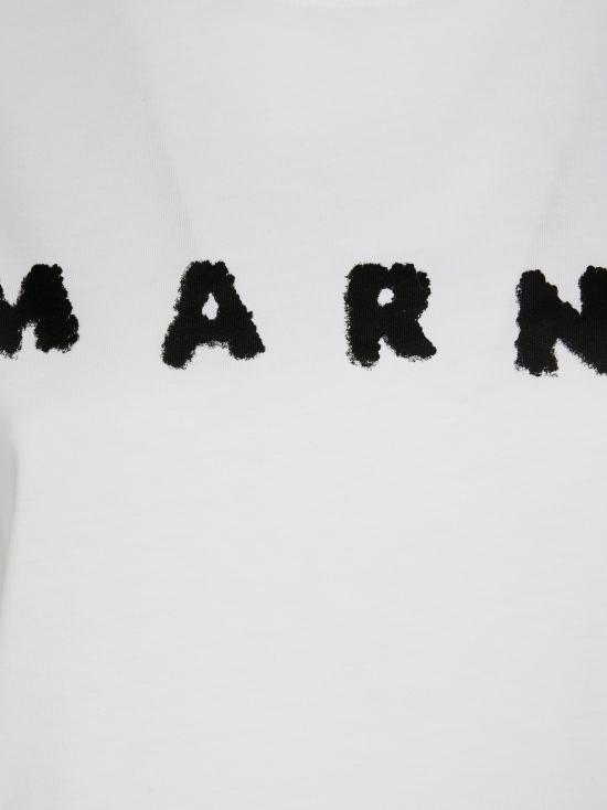 25FW 마르니 반팔 티셔츠 THJE0293P8USCX42 SLW01 BIANCO - MARNI