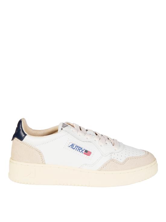 26SS 오트리 메달리스트 로우 스니커즈 AULWLS28 WHTBLUE BIANCO - AUTRY