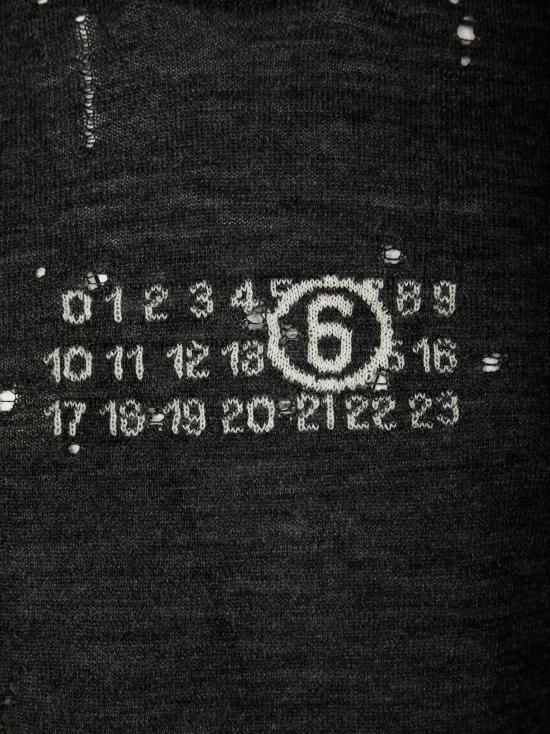 25FW MM6 메종마르지엘라 스웨터 SH0HL0033M13134 855 NERO - MM6 MAISON MARGIELA