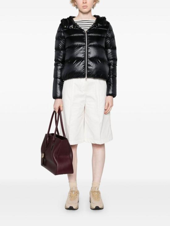 25FW 에르노 리조트 봄버 다운 자켓  PI00124DR12017Z9300 Black - HERNO