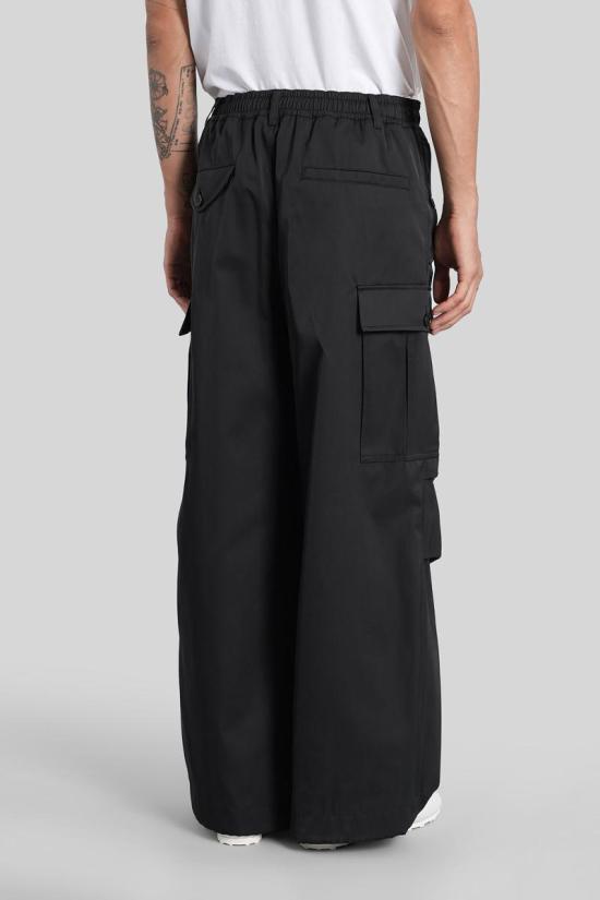 25FW 마르니 스트레이트 팬츠 418698 PUMU0247S0UTP789 Black - MARNI