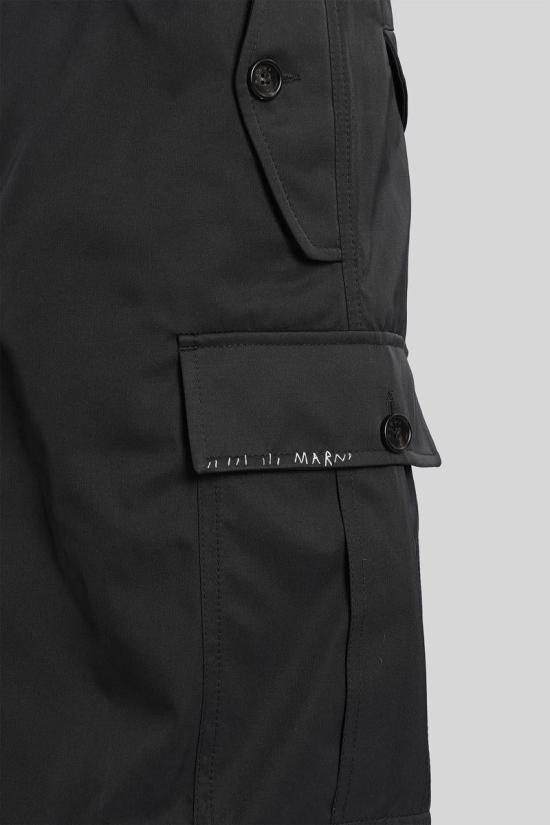 25FW 마르니 스트레이트 팬츠 418698 PUMU0247S0UTP789 Black - MARNI