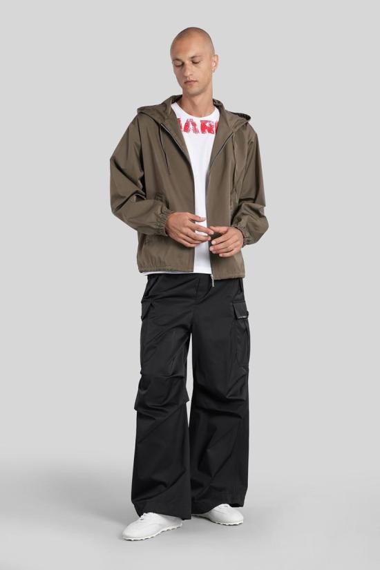 25FW 마르니 스트레이트 팬츠 418698 PUMU0247S0UTP789 Black - MARNI