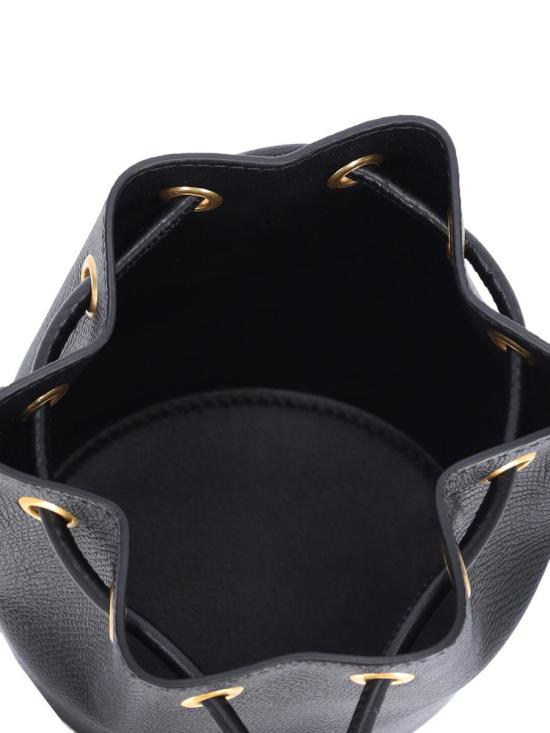 25FW 발렌티노 가라바니 드로스트링 미니 버켓백 7W2P0AJ2SNP0NO Black - VALENTINO GARAVANI