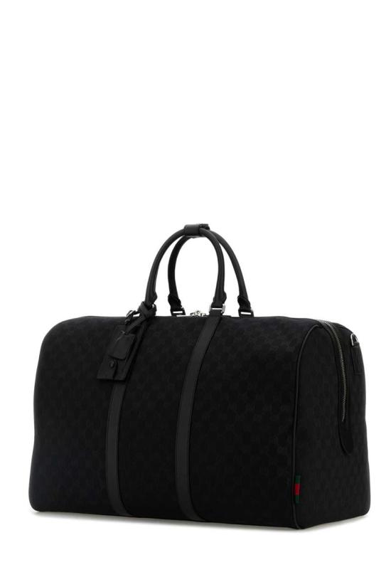 25FW 구찌 캔버스 라지 더플백 834793FAEPT 1053 Black - GUCCI