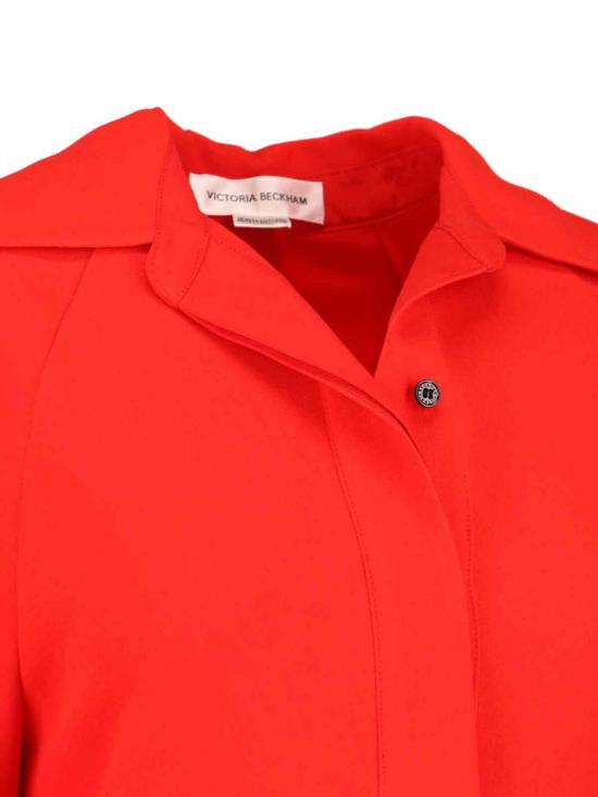 25FW 빅토리아 베컴 롱 원피스 1325WDR006598ATOMATO RED - VICTORIA BECKHAM