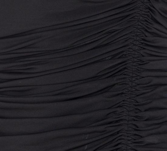 25FW 알라이아 반팔 티셔츠 AA9H1248J050B995 Black - ALAIA