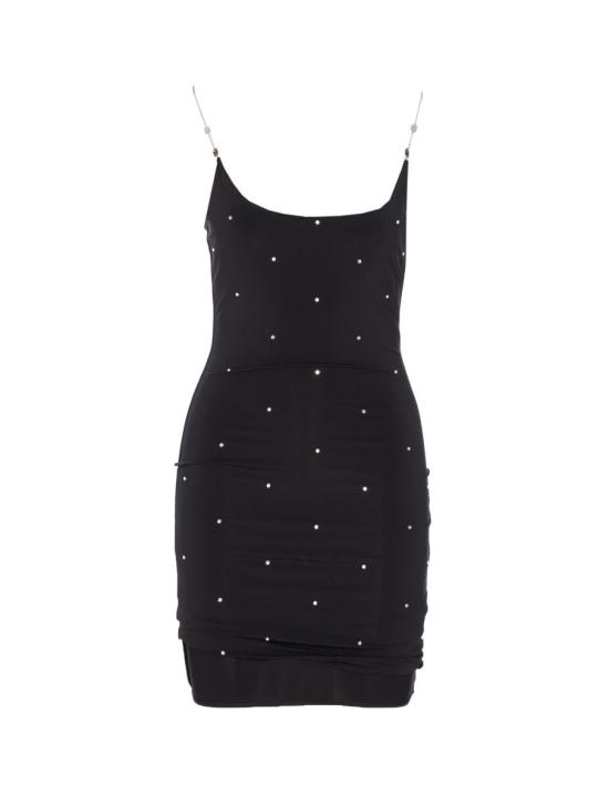 25FW 아미리 숏 원피스 DRCA1066BLACK Black