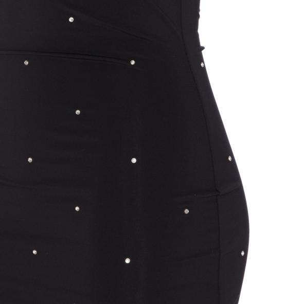 25FW 아미리 숏 원피스 DRCA1066BLACK Black - AMIRI