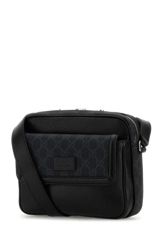  구찌 GG 로고 스몰 크로스백 795464FACU5 1000 Black - GUCCI