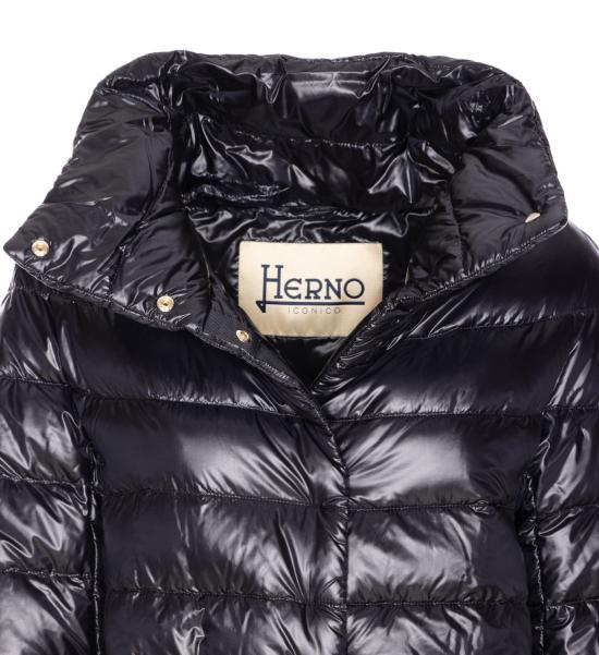 25FW 에르노 아민타 케이프  PI0043DIC12017Z9300 Black - HERNO