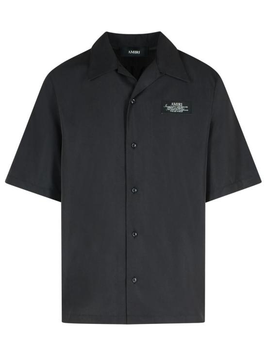 25FW 아미리 반팔 셔츠 AMSTCA1148BLACK Black