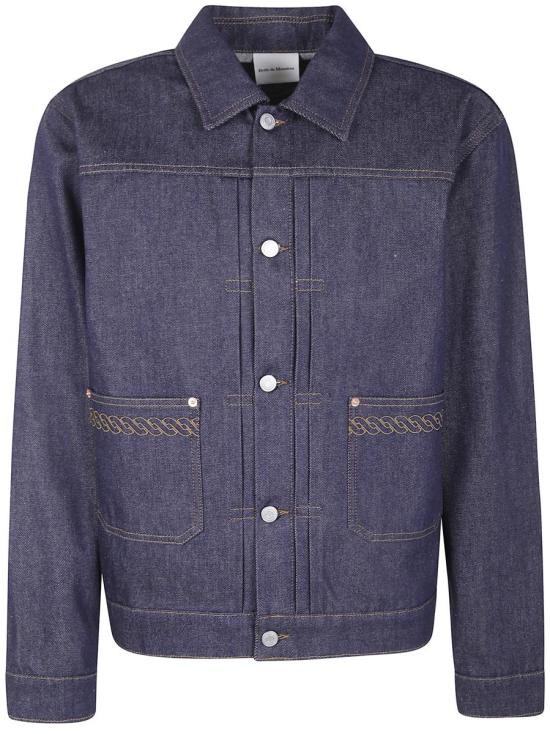 25FW 드롤드무슈 데님 자켓 H JT172 CO211 GREY