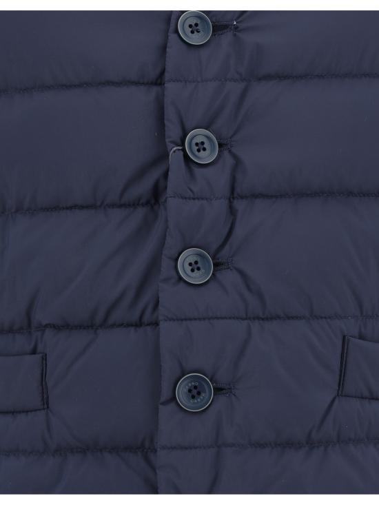 25FW 에르노 패딩 조끼 PI002ULE12456Z 9202 BLUE - HERNO