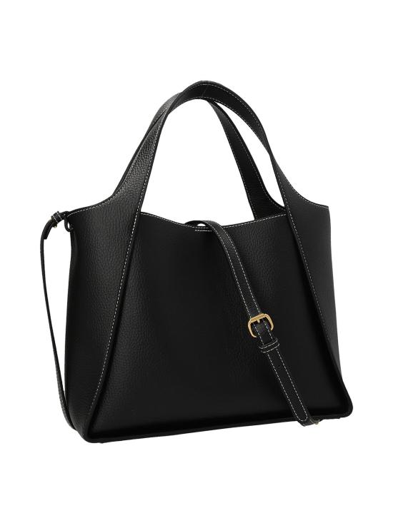 26SS 스텔라 맥카트니 로고 크로스바디 토트백 513860WP00571000 Black - STELLA MCCARTNEY