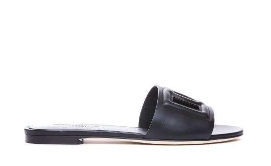 25FW 돌체앤가바나 뮬/슬리퍼 CQ0436 AY32980999 Black