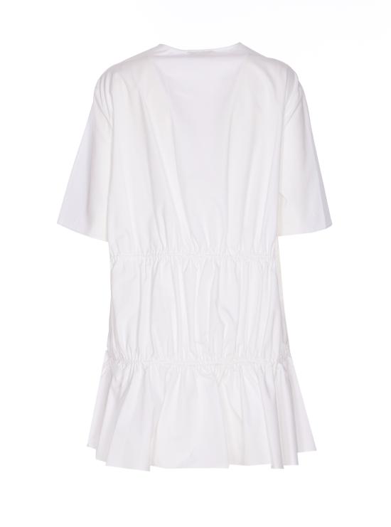 25FW 알라이아 미디 원피스 AA9R2659T611B 000 White - ALAIA