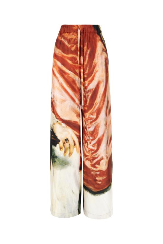 25SS 알렉산더 맥퀸 스트레이트 팬츠 818981QZAN8 9101 Multicolor