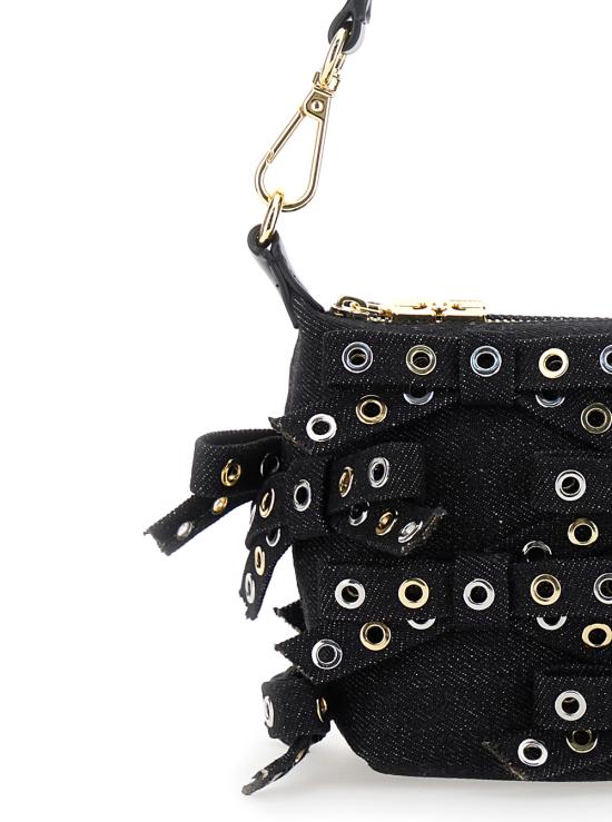 25SS 가니 숄더백 A6625099 BLACK DOM - GANNI