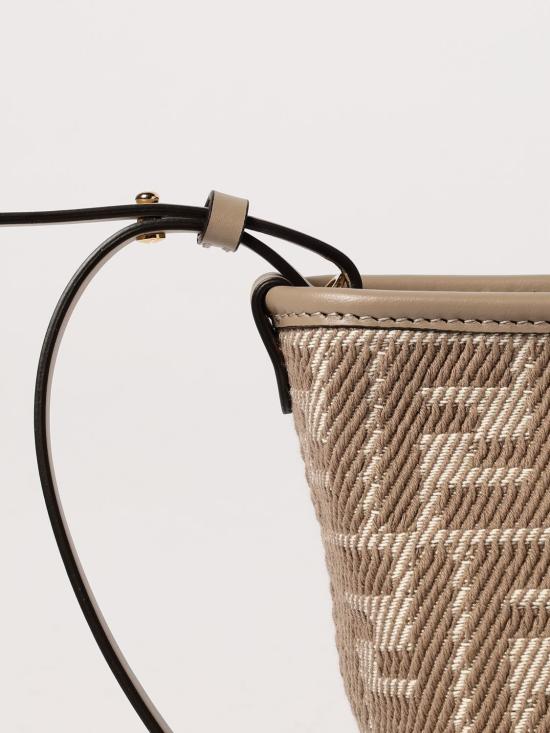 25SS 펜디 토트백 8BS096AUPXF1SNP DOVE GREY DOM - FENDI