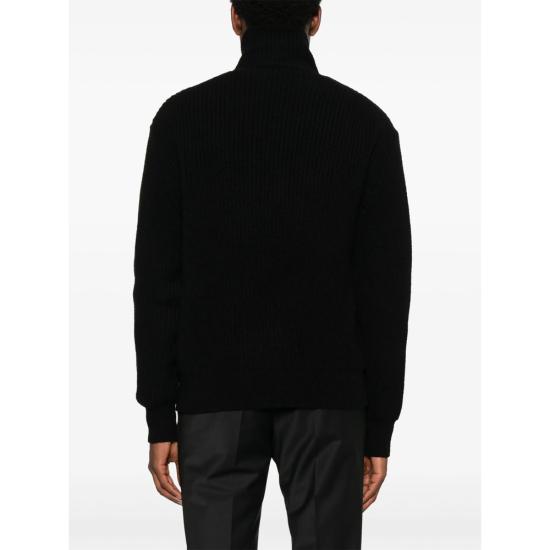 25FW 톰포드 집업 니트 YMW089 KZL022 LB999 BLACK - TOMFORD