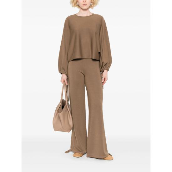 25FW 막스마라 스트레이트 팬츠 NIGERIA 022 004 BROWN - MAX MARA