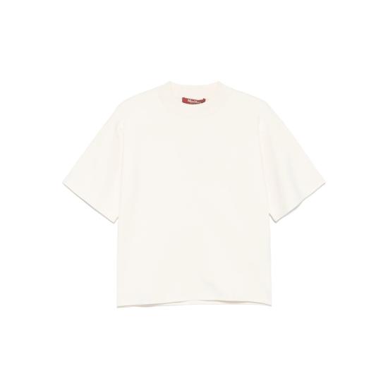 25FW 막스마라 스튜디오 반팔 티셔츠 AMICI 031 001 NEUTRALS