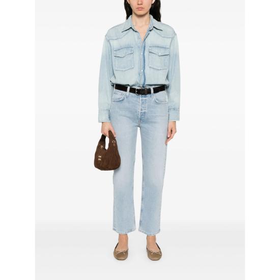 25FW 시티즌 오브 휴머니티 셔츠 9441 1527 ABBOT BLUE - CITIZEN OF HUMANITY