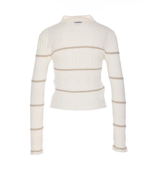 25SS 핑코 폴로 티셔츠 104737 A2FCZ05 White - PINKO