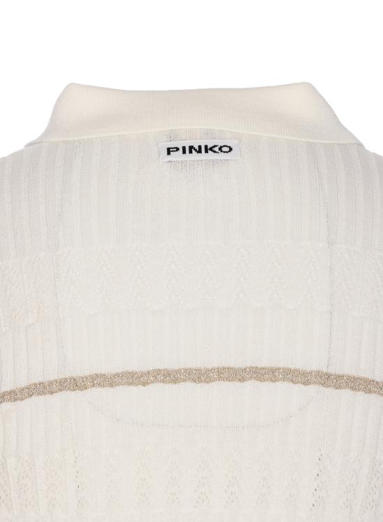 25SS 핑코 폴로 티셔츠 104737 A2FCZ05 White - PINKO