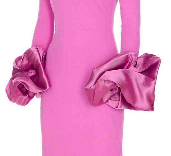 25FW 솔러스런던 롱 원피스 OS40014 BERRY PINK Fuchsia - SOLACE LONDON