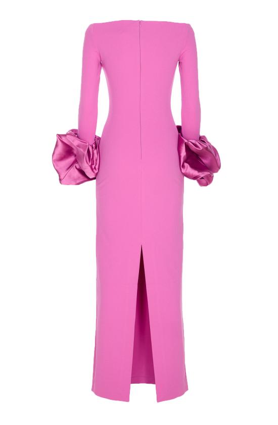 25FW 솔러스런던 롱 원피스 OS40014 BERRY PINK Fuchsia - SOLACE LONDON