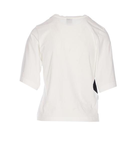 25SS 핑코 반팔 티셔츠 105086 A2K1ZZ1 White - PINKO