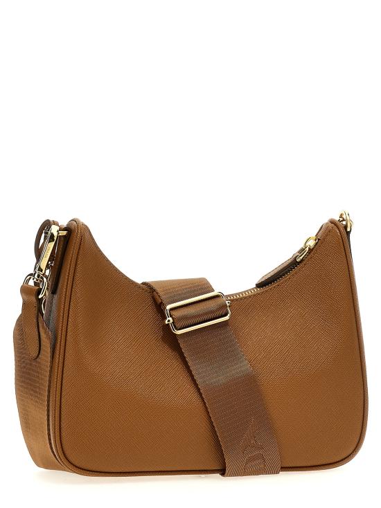 25FW 프라다 리에디션 2005 리나일론 렉탱귤러 크로스백 1BH204VV2PNZVF03CW Brown - PRADA