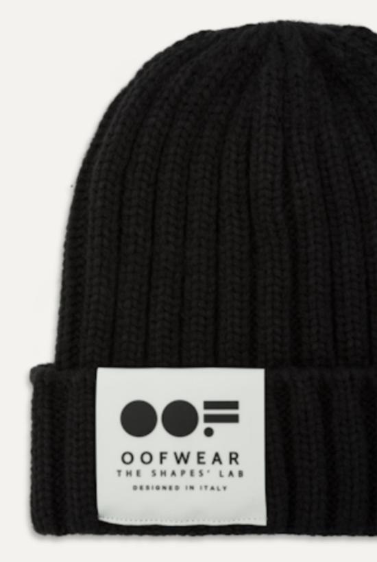  오오에프 비니 우프 케이블 니트 비니 - OOF