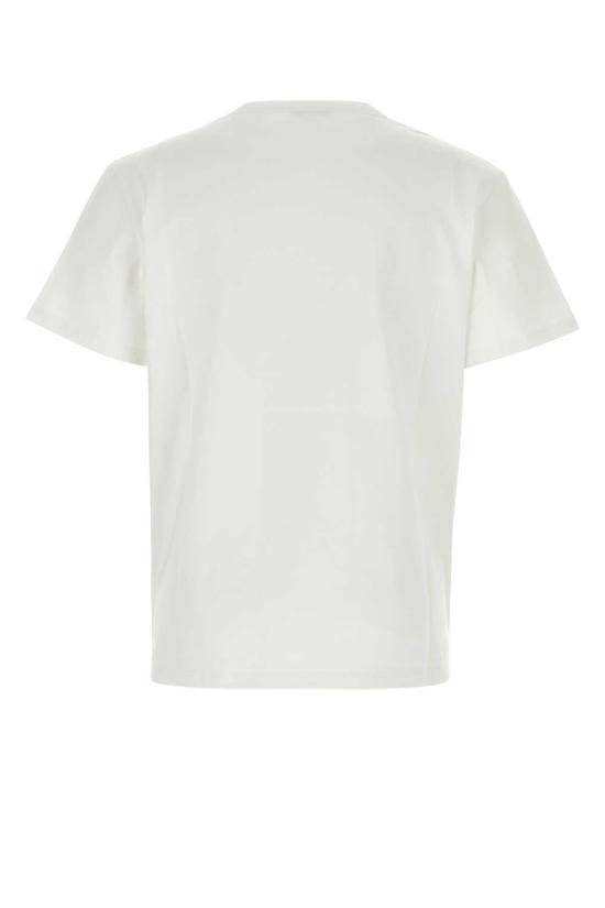  알렉산더 맥퀸 반팔 티셔츠 776281 QXAAB 0965 WHITE DOM - ALEXANDER MCQUEEN