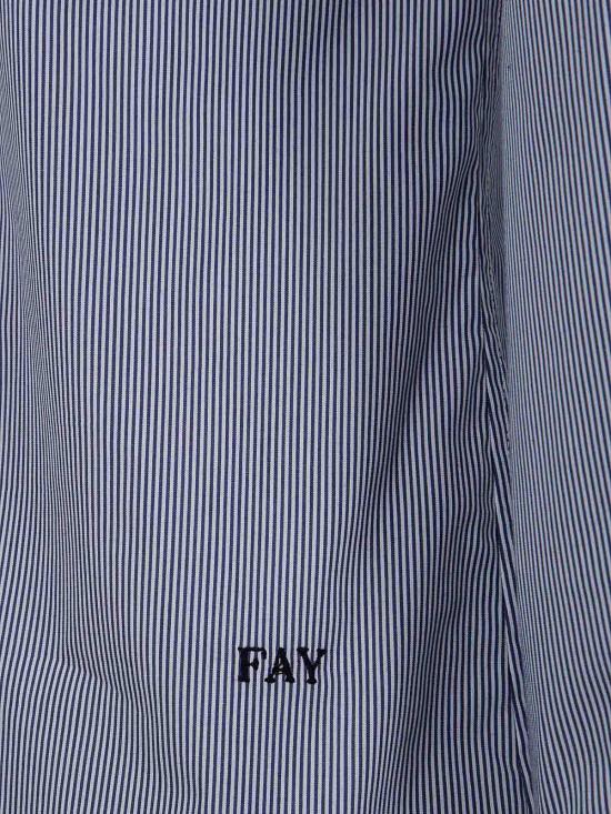 26SS 페이 긴팔 셔츠 NCMA150258SXAIU806 Blue - FAY