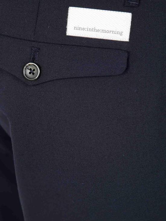 26SS 나인인더모닝 스트레이트 팬츠 9SS25ES167BLUE Blue - NINE IN THE MORNING