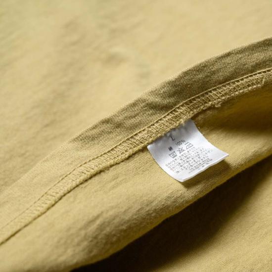  스튜디오 다치산 반팔 티셔츠 스튜디오 다르티산 9913 10.5oz 루프휠 티셔츠 그린 - STUDIO D'ARTISAN