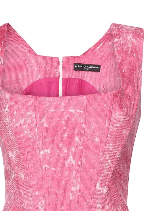  Alberto Audenino 민소매 티셔츠 AUW4MARLA PINK BATIK Pink batik - ALBERTO AUDENINO