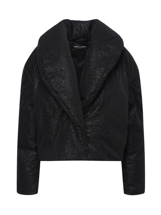  Alberto Audenino 숏패딩 AUW4PUFF BLACK Black - ALBERTO AUDENINO