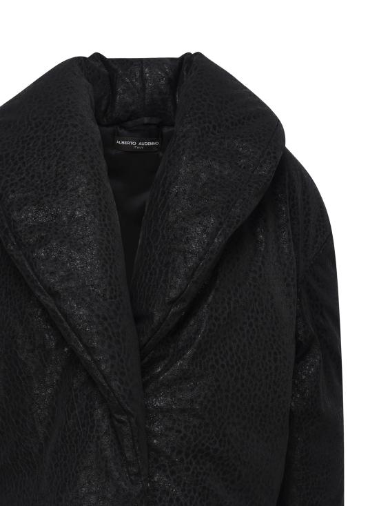  Alberto Audenino 숏패딩 AUW4PUFF BLACK Black - ALBERTO AUDENINO