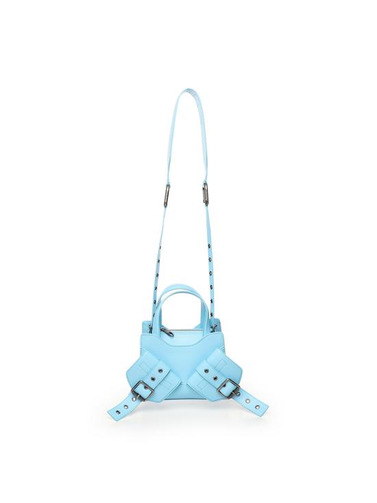  비아시아 숄더백 FBBP70004 AZZURRO SILV ANT Blue - BIASIA