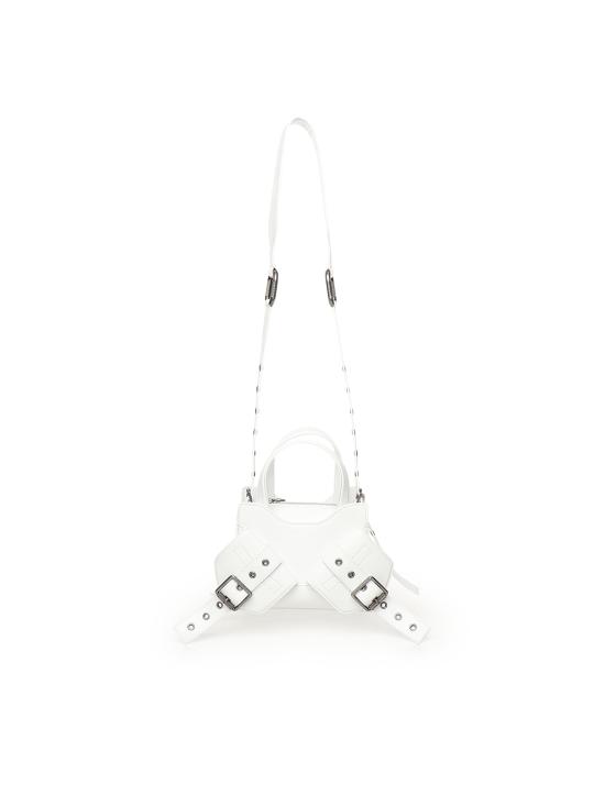  비아시아 숄더백 FBBP70004 BIANCO SILV ANT White - BIASIA