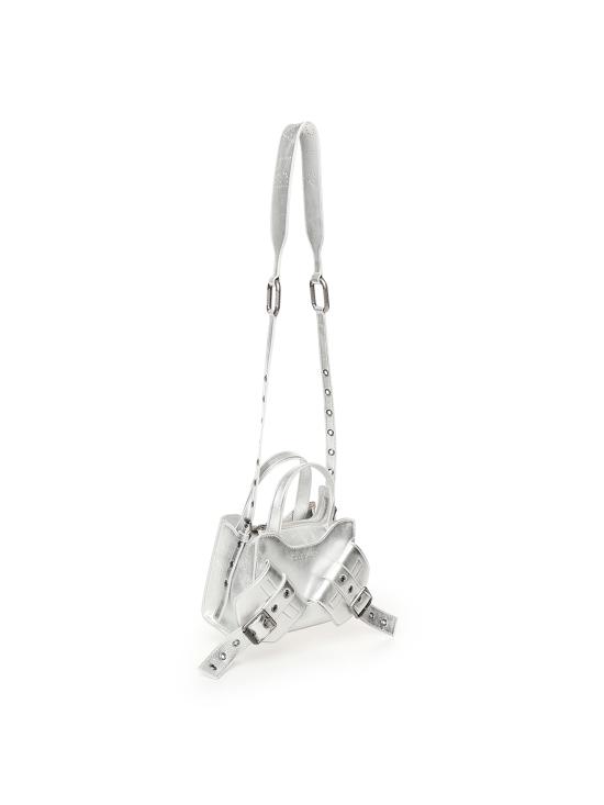  비아시아 숄더백 FBBP70004LAM ARGENTO SILV ANT Silver - BIASIA