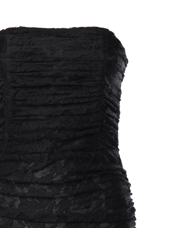  알베르토 아우데니노 미디 원피스 AUW4LACE BLACK Black - ALBERTO AUDENINO