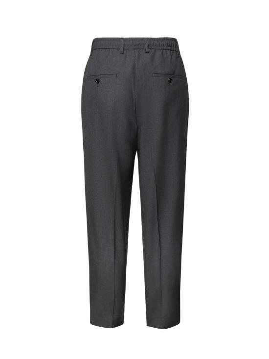  비에이블 스트레이트 팬츠 DOMINIQUE WMLGRIGIO SCURO MELANGE Grey - BE ABLE
