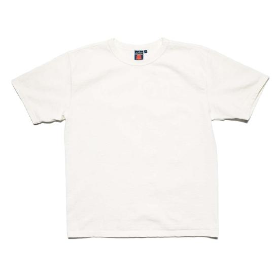  스튜디오 다치산 반팔 티셔츠 스튜디오 다르티산 9913 10.5oz 루프휠 티셔츠 화이트