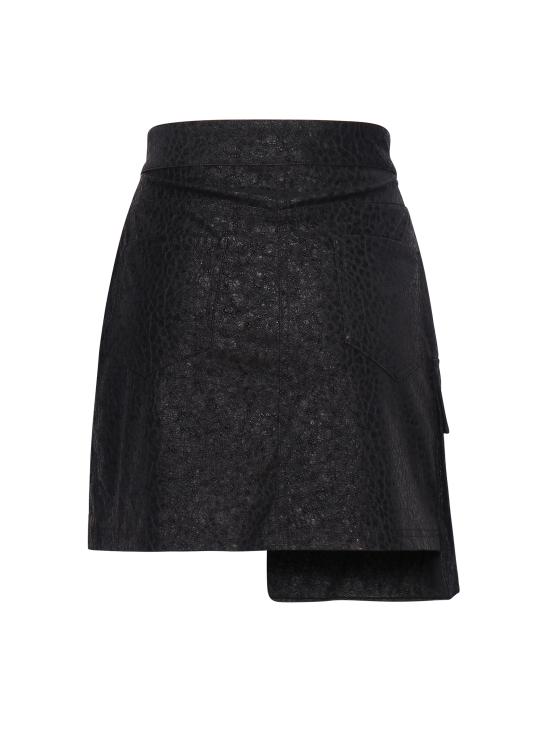 24FW Alberto Audenino 숏 스커트 AUWTONIA BLACK Black - OTHER BRANDS