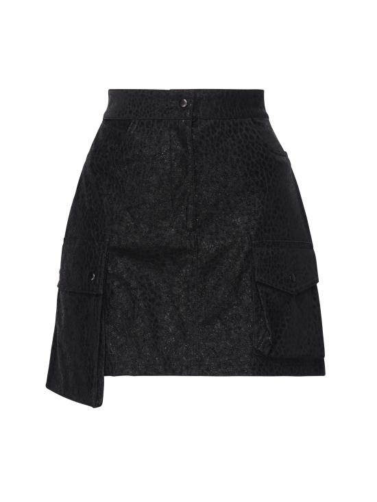 24FW Alberto Audenino 숏 스커트 AUWTONIA BLACK Black - OTHER BRANDS